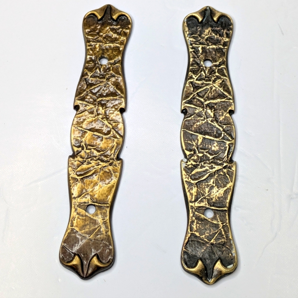 Vintage 1971 Amerock Drawer Pulls Backplates Canada 176A-1